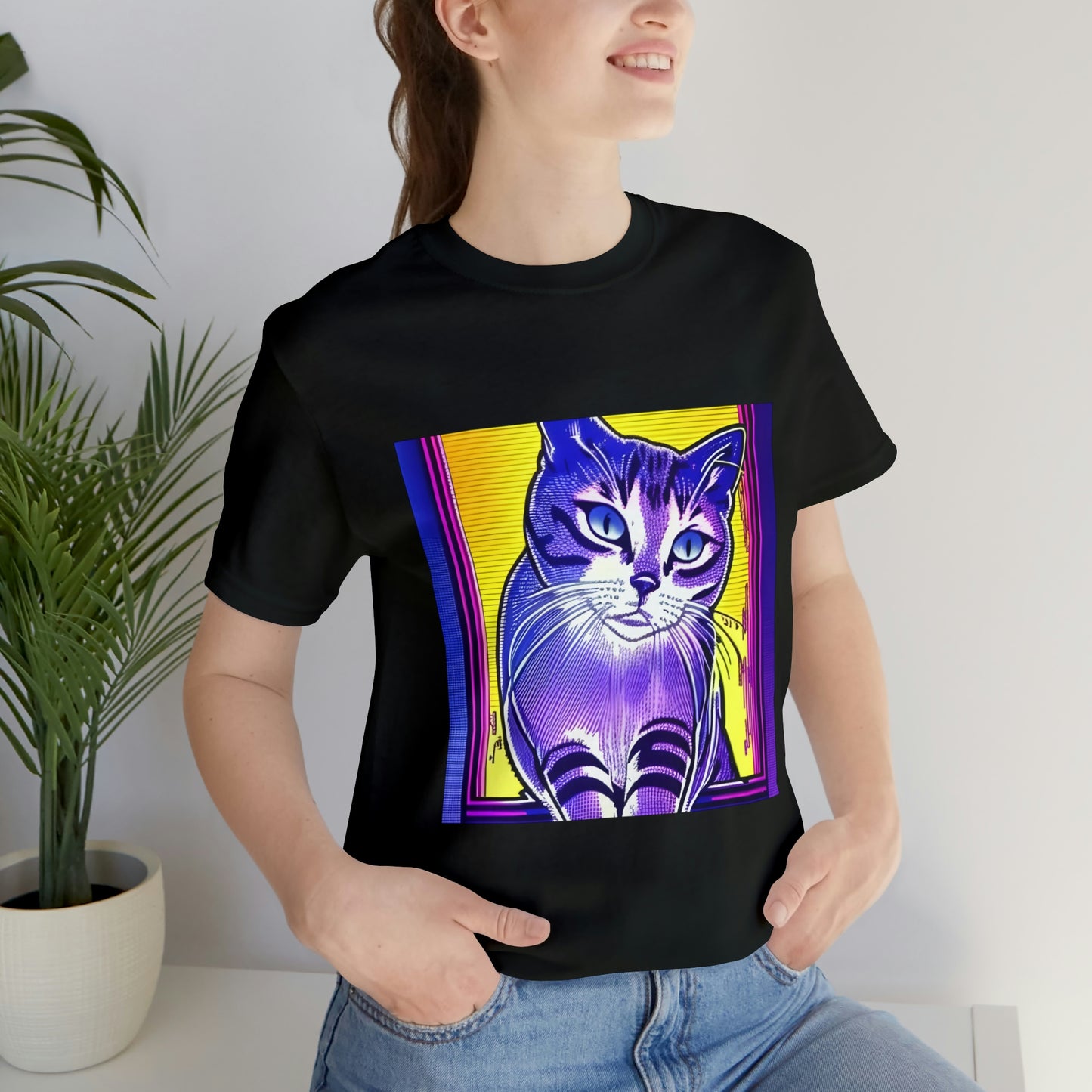 Cat Pop Art T-shirt