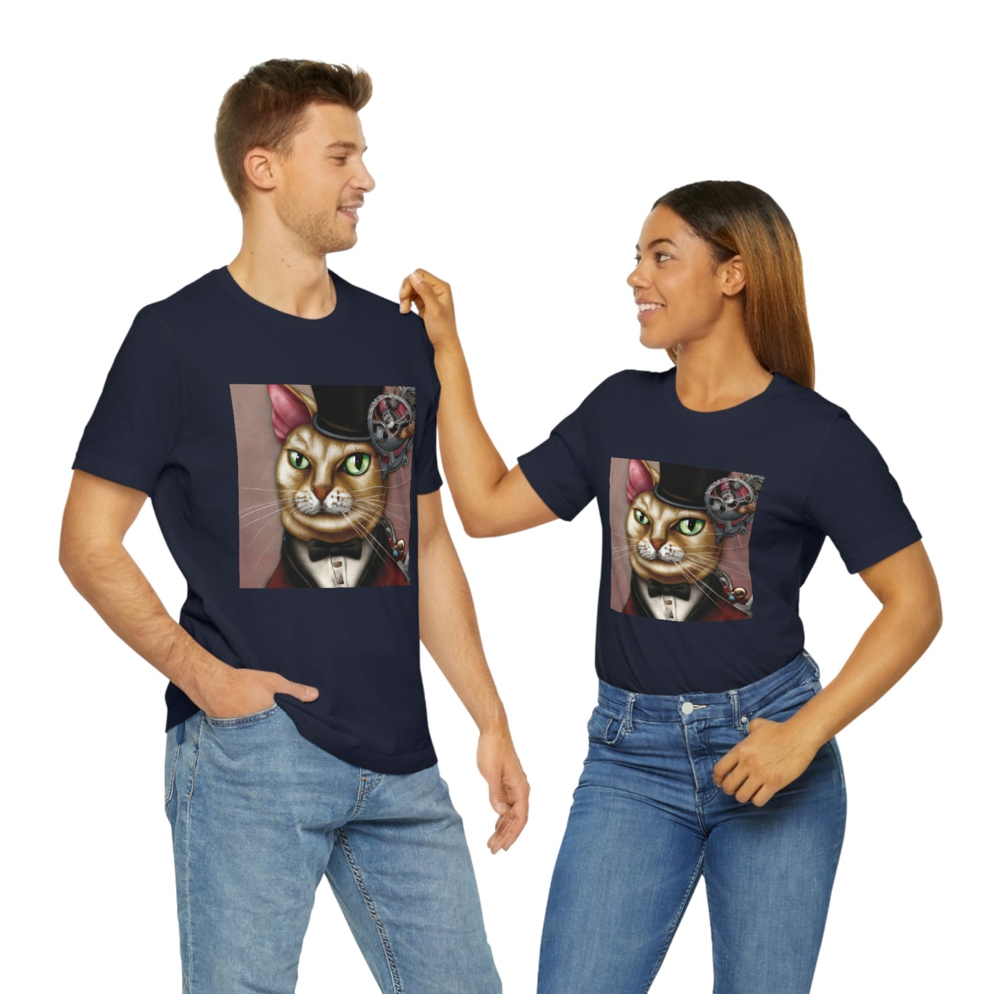 Steampunk Baron Cat T-shirt