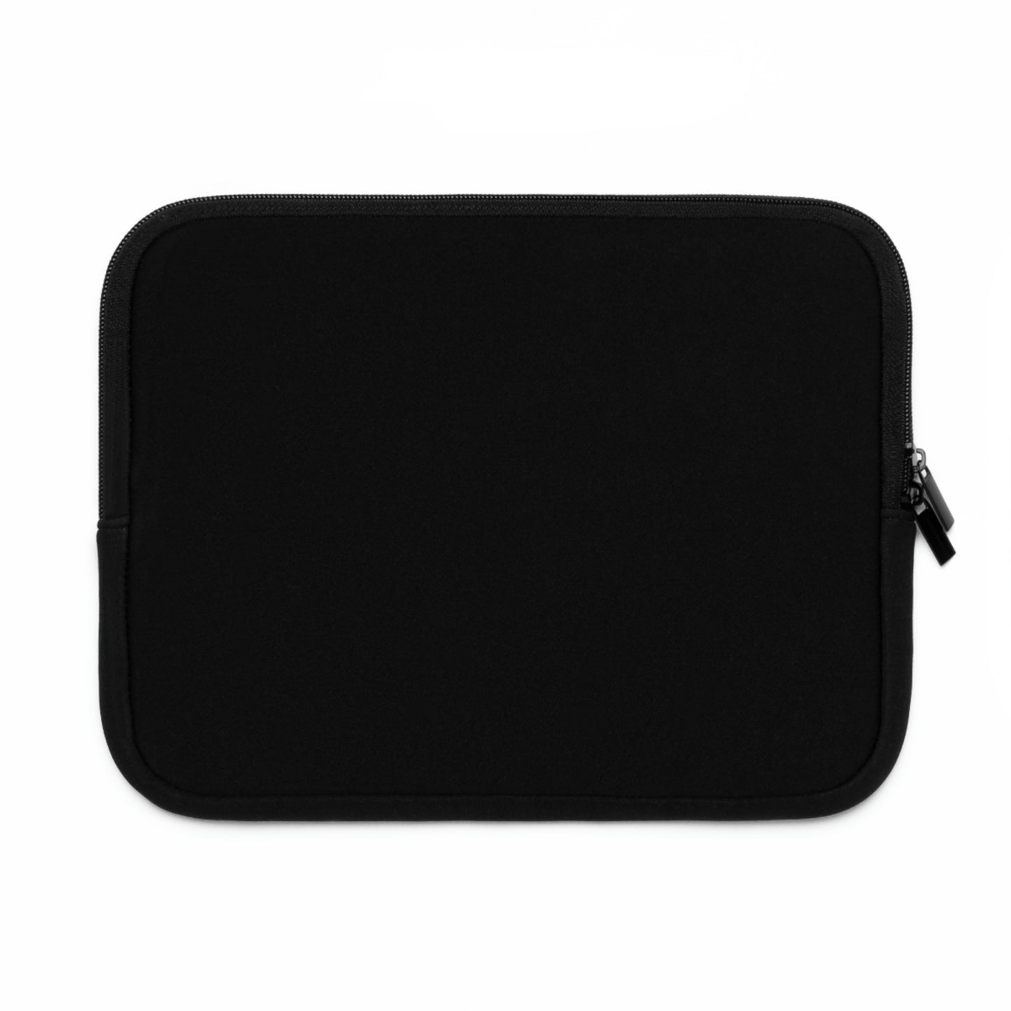 Black cat says Pet if you can Laptop Sleeve