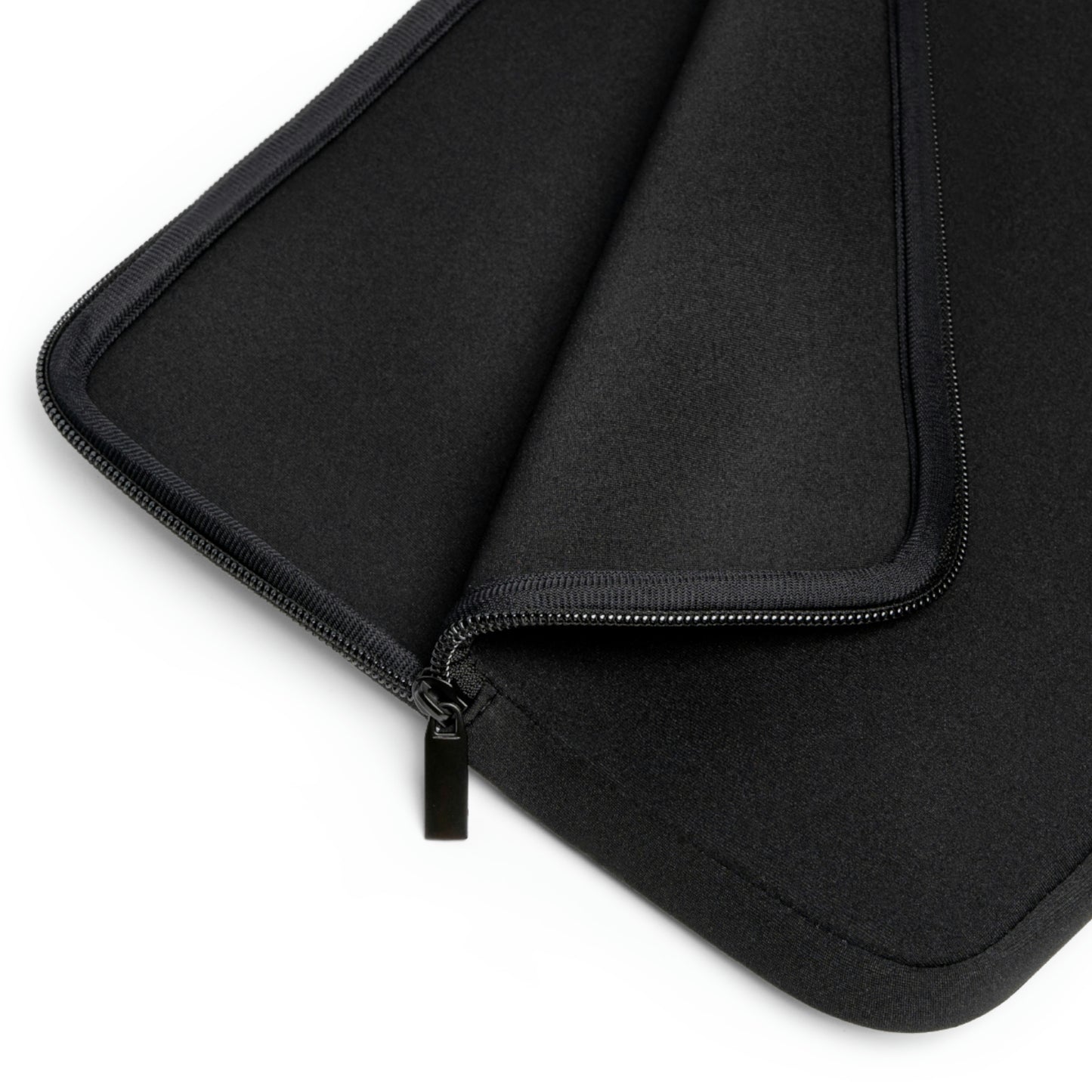 Black cat says Pet if you can Laptop Sleeve