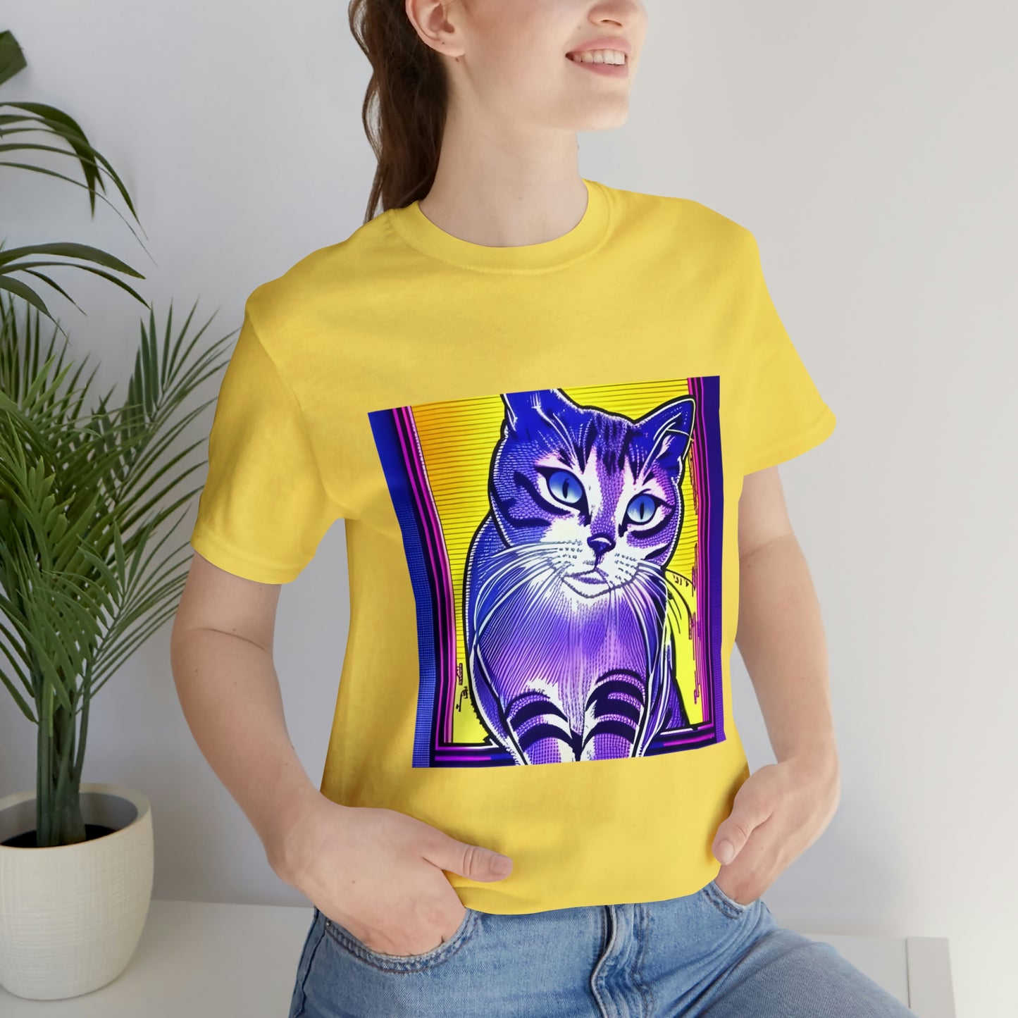 Cat Pop Art T-shirt