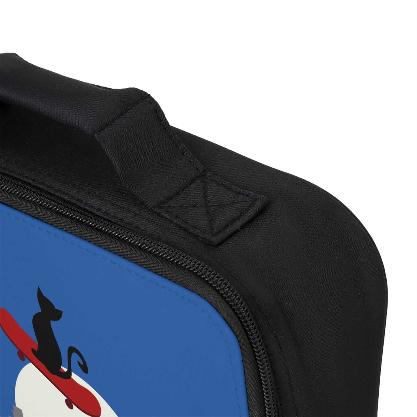 Cat on Skateboard Lunch Bag