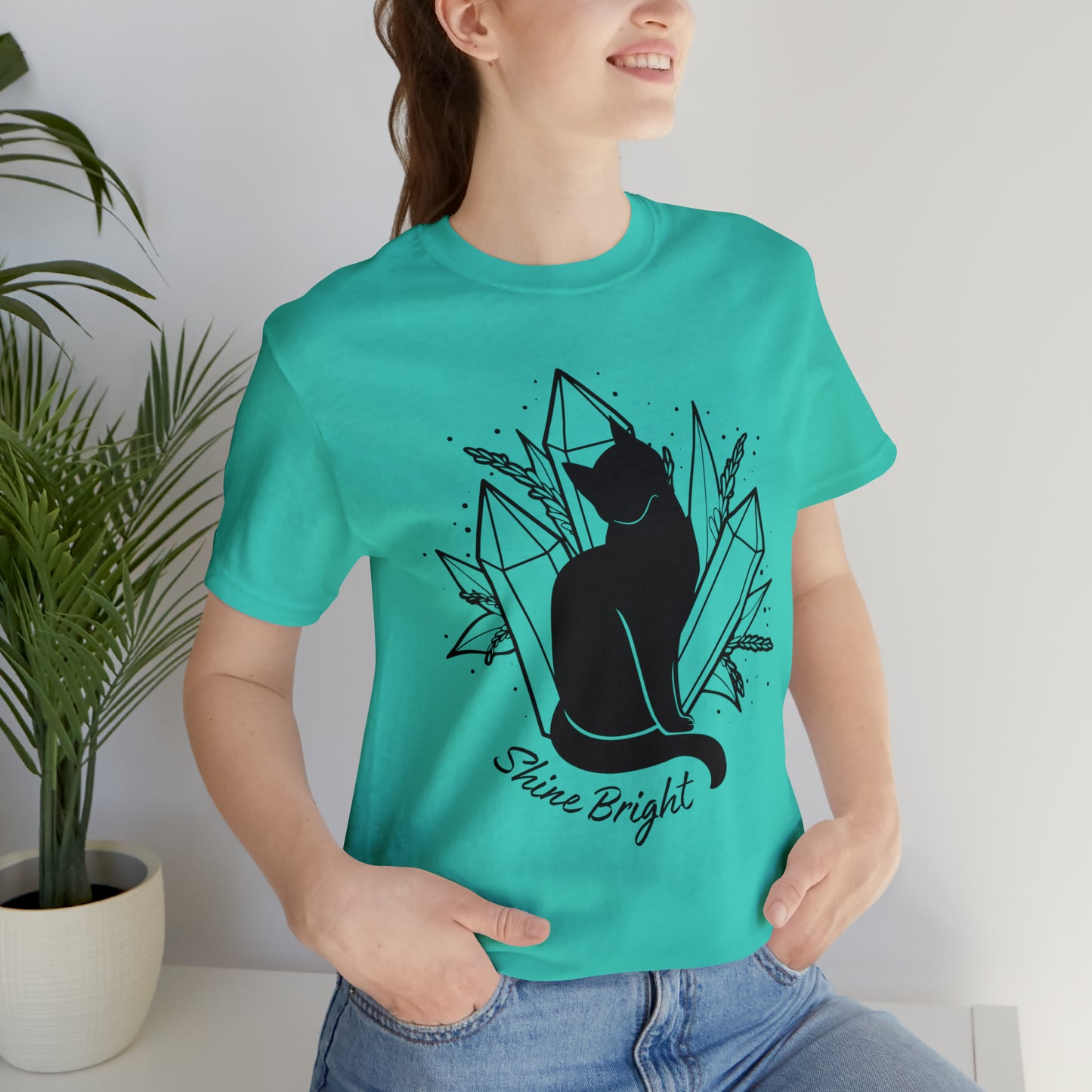 Cat and Crystals T-shirt