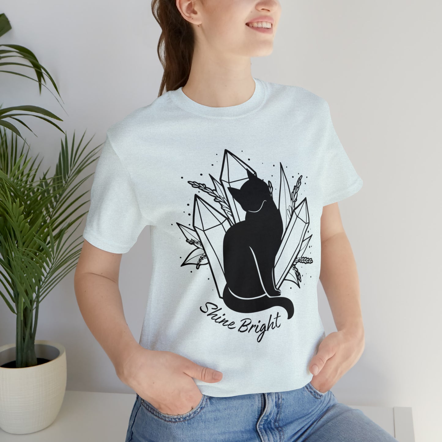 Cat and Crystals T-shirt