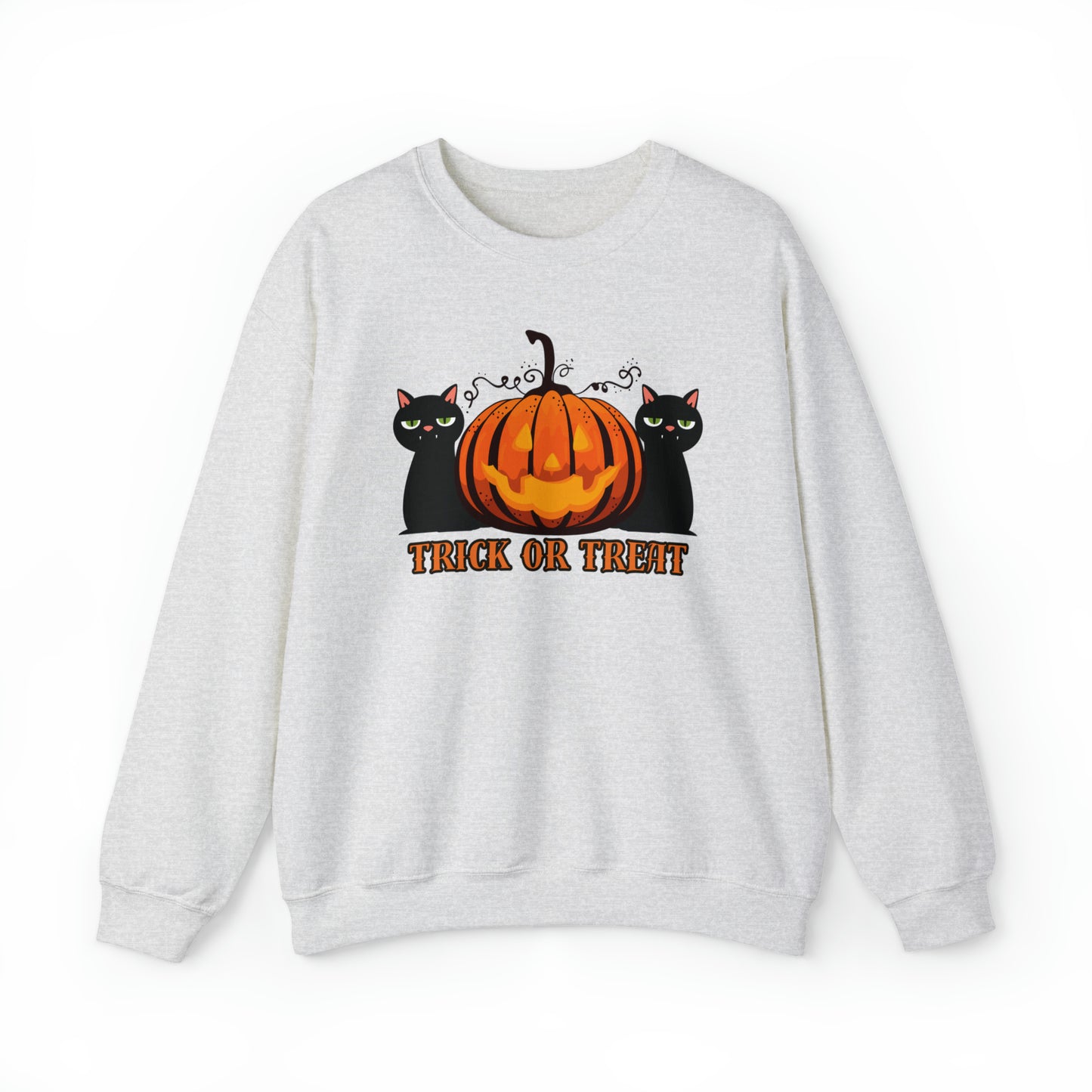 Cat Halloween Sweatshirt, Spooky Season Crewneck Sweatshirt, Retro Vintage Cat Halloween sweater, black cats Pumpkin jumper, Funny cat gift