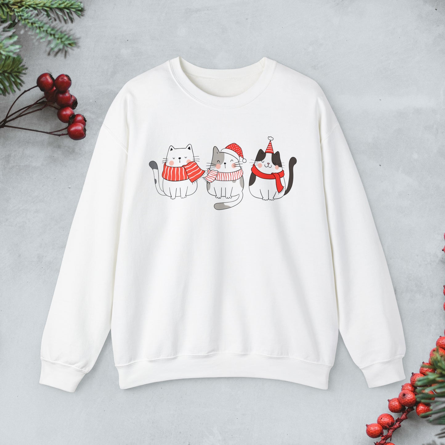 Cute cats Christmas Sweatshirt