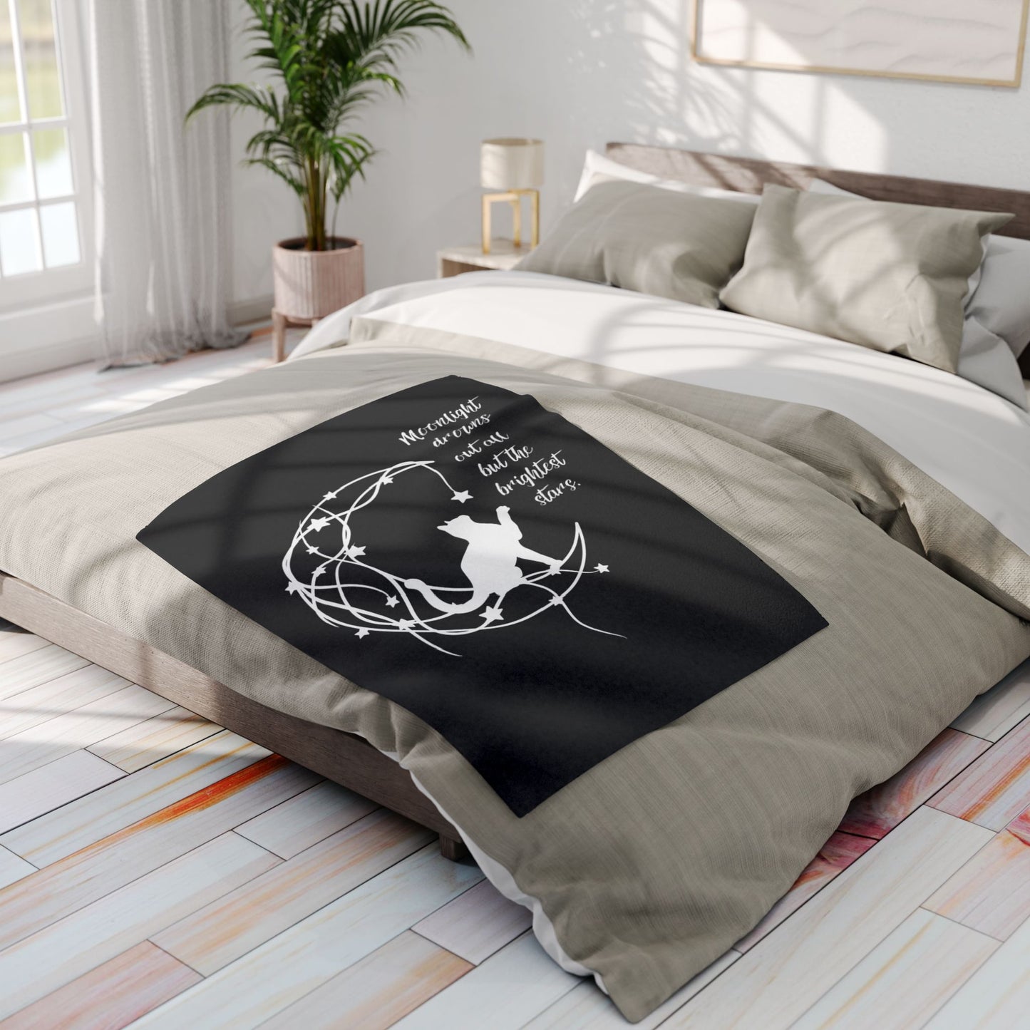 Celestial Cat Arctic Fleece Blanket