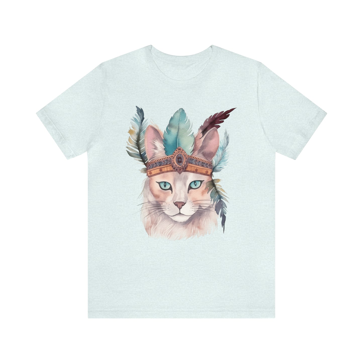 Cat Native Indian American Shirt, cat Indigenous Designed t shirt, Cute cat tee shirt, Native American Art tee, cool cat tee, cat lover gift