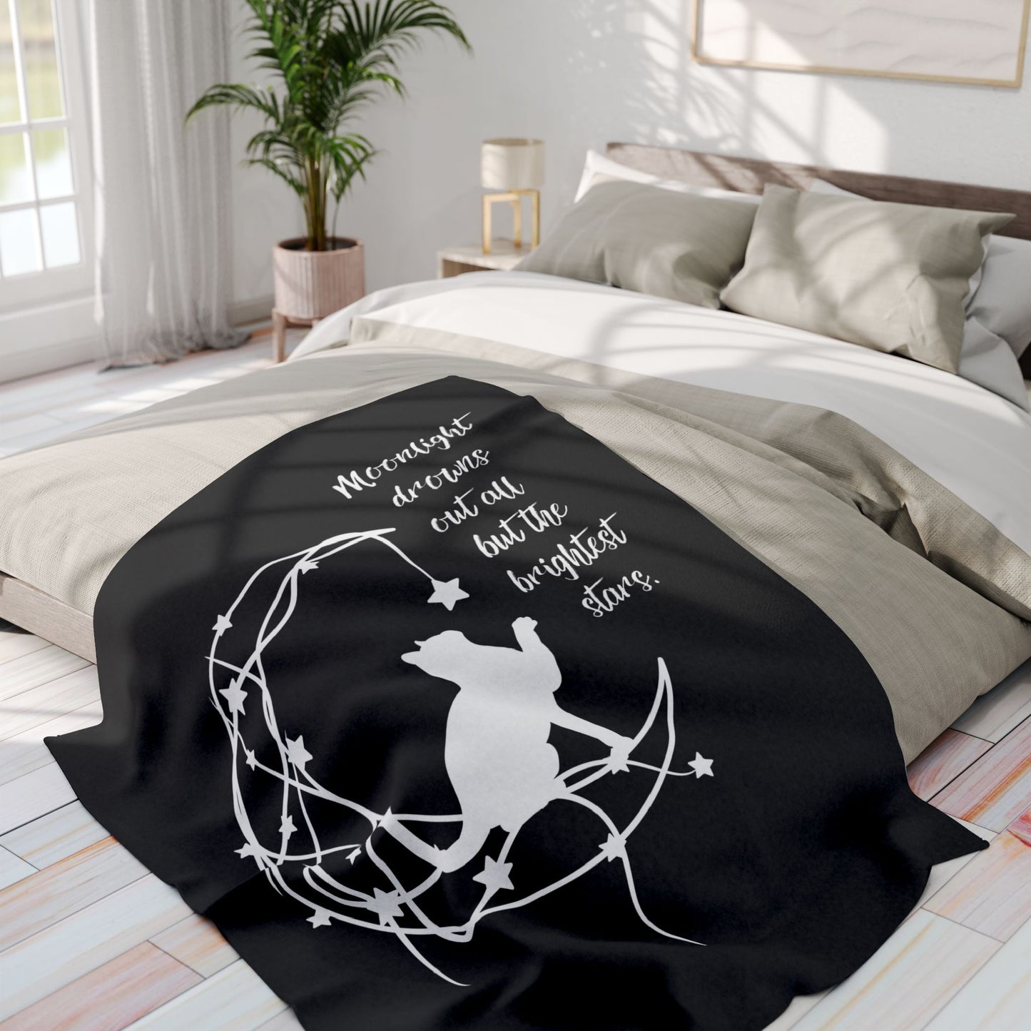 Celestial Cat Arctic Fleece Blanket