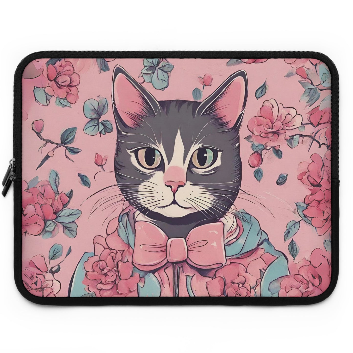 Vintage Cat Laptop Sleeve