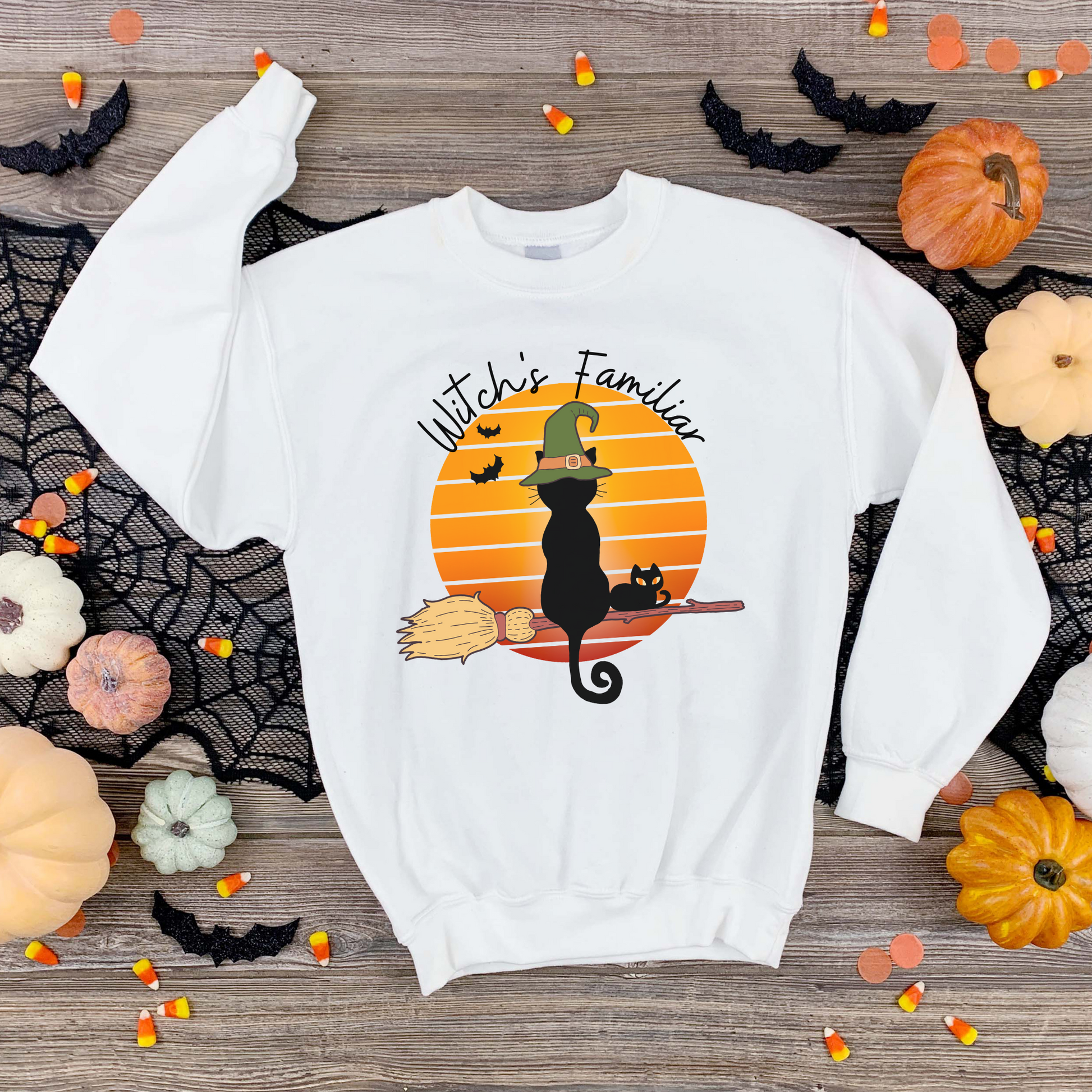 Cat clearance halloween sweater