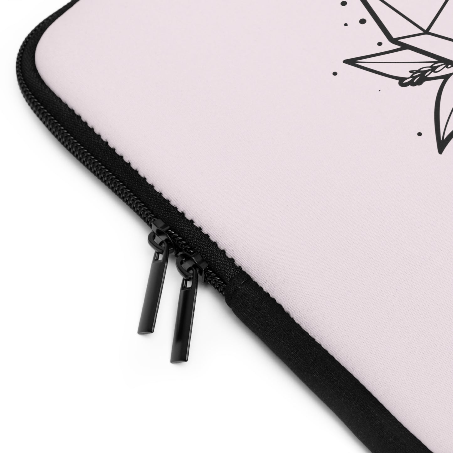 Crystals and Cat Laptop Sleeve