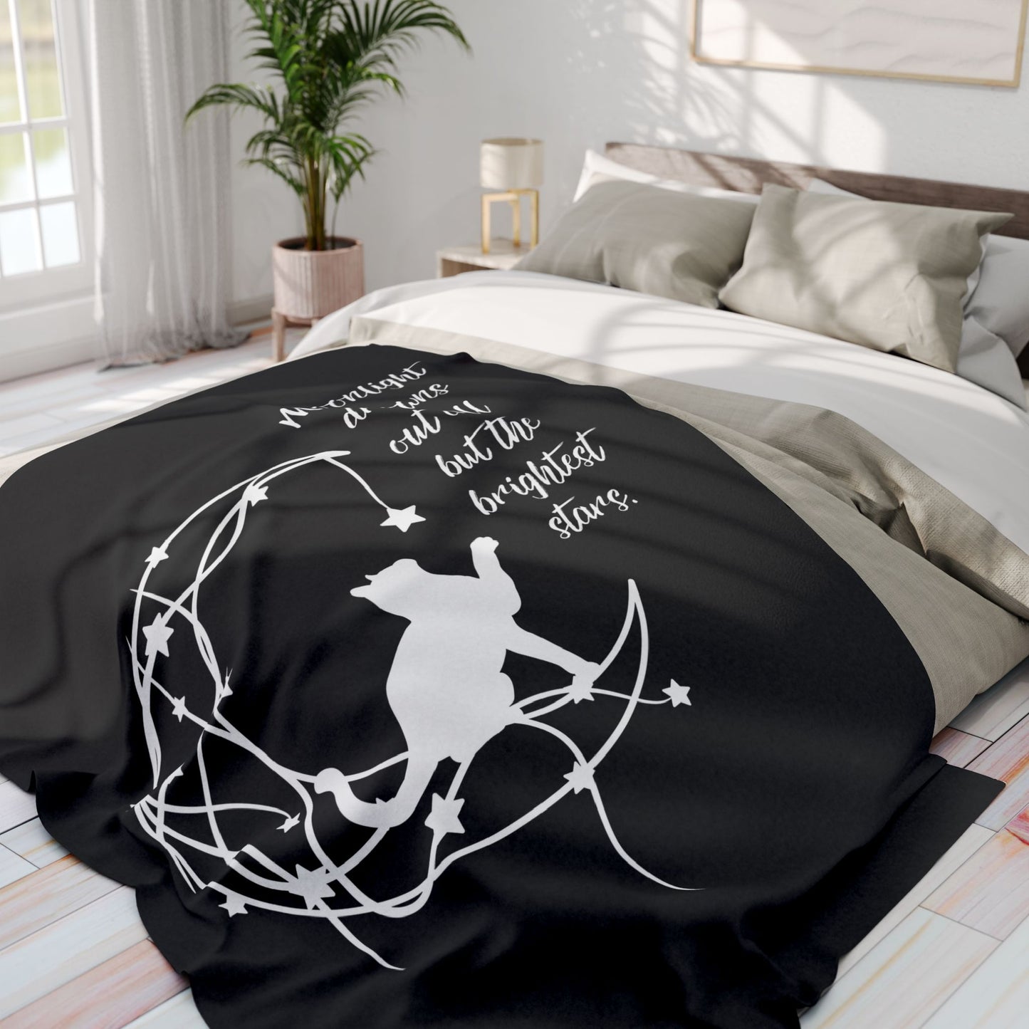 Celestial Cat Arctic Fleece Blanket