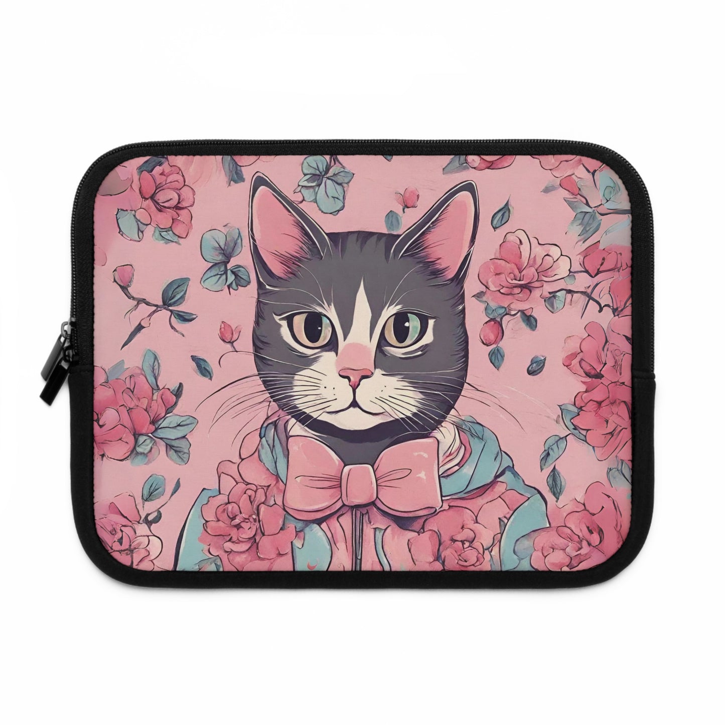 Vintage Cat Laptop Sleeve