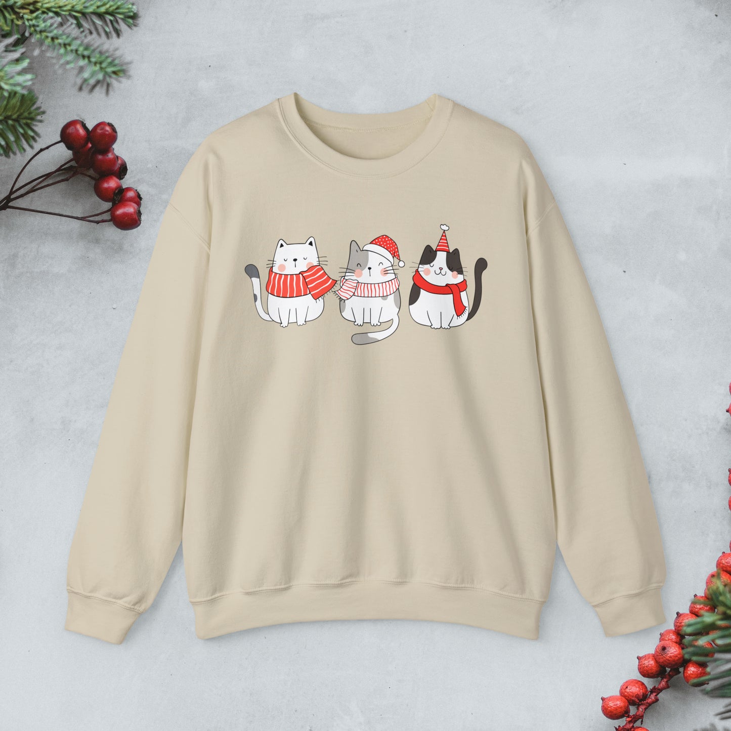 Cute cats Christmas Sweatshirt