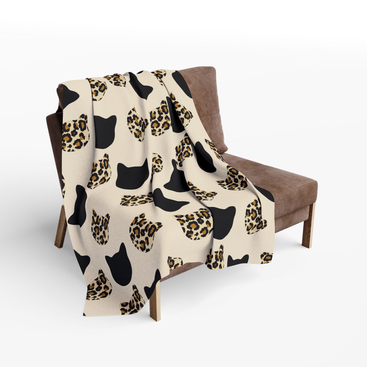 Cat Pattern Arctic Fleece Blanket