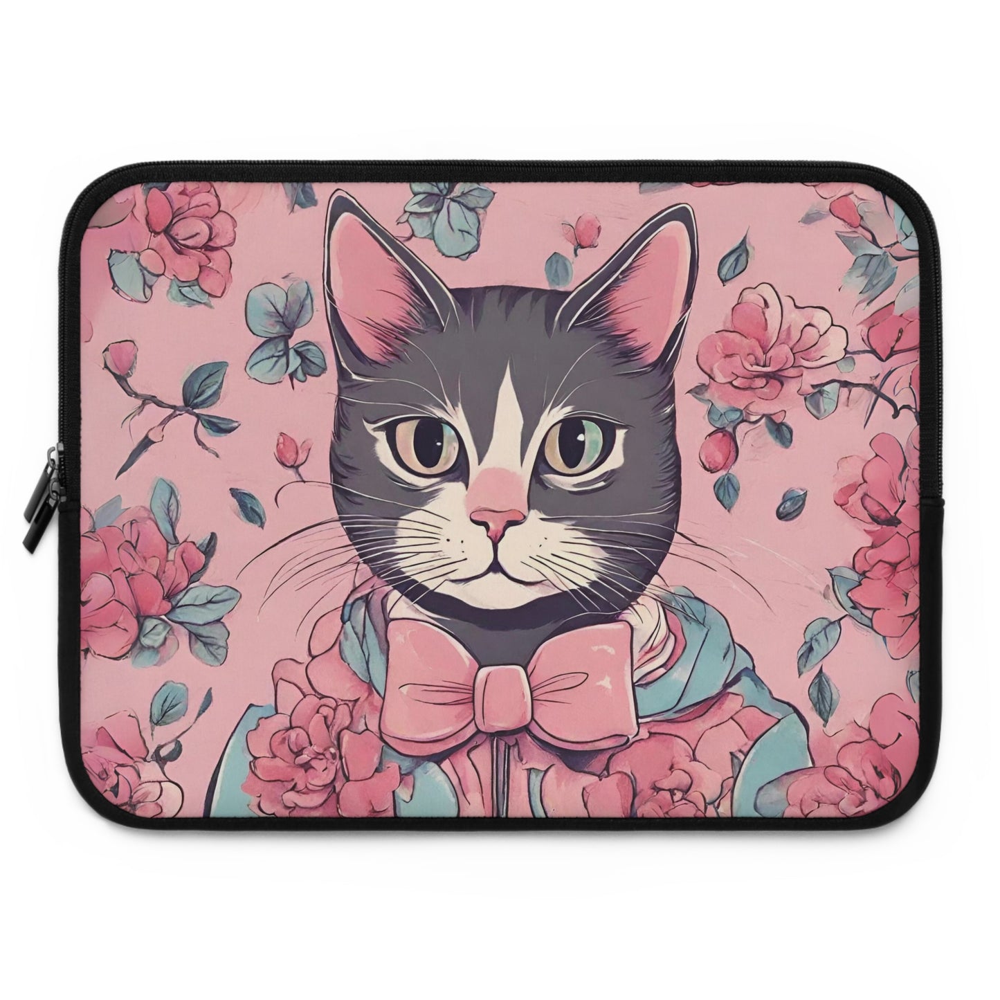 Vintage Cat Laptop Sleeve