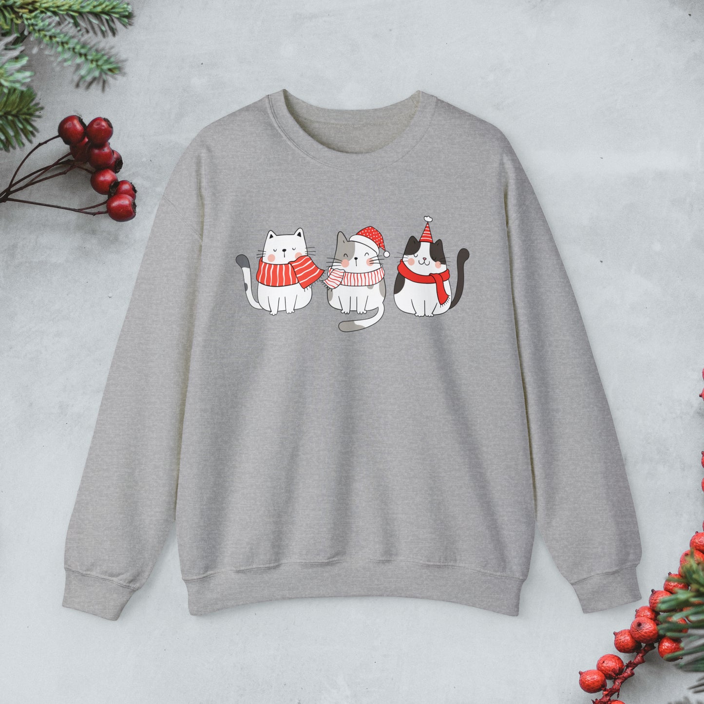 Cute cats Christmas Sweatshirt