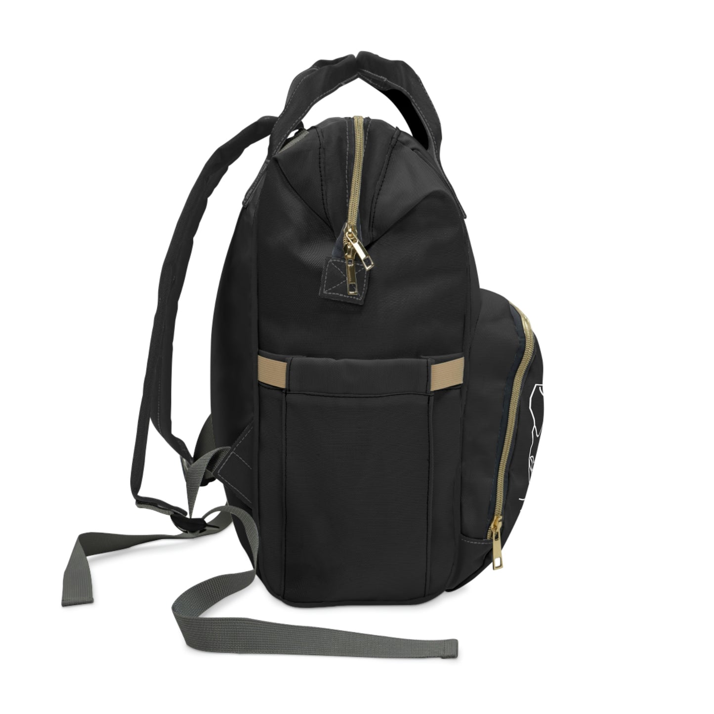 Minimalist Cat Large Capacity Backpack