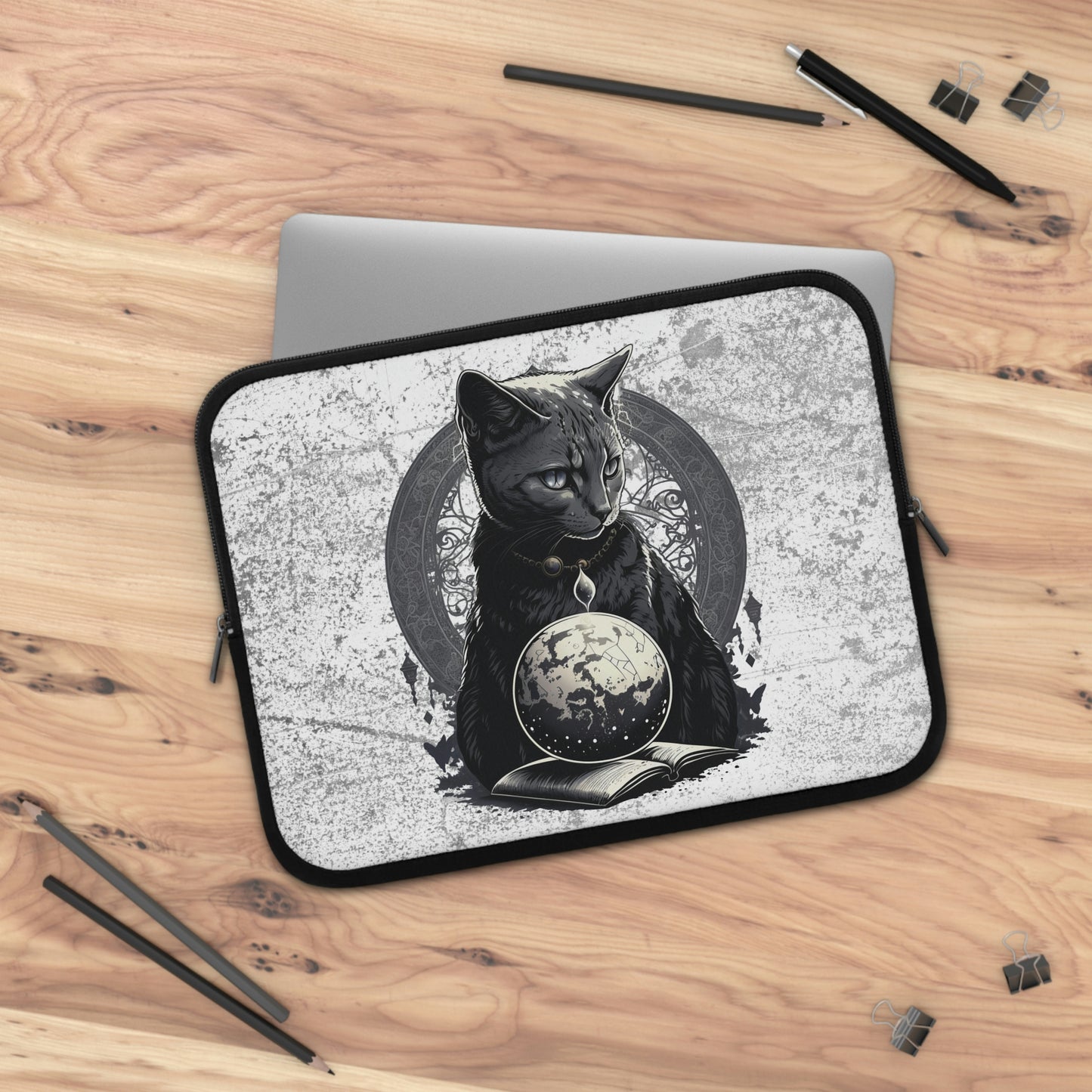 Cosmic Cat Laptop Sleeve