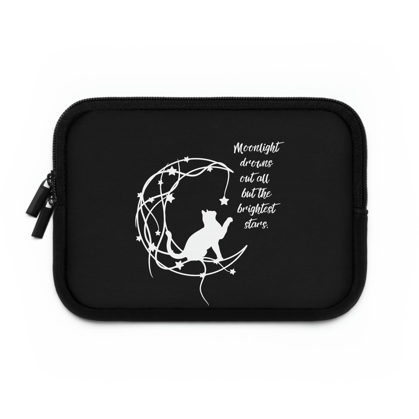 Magical Cat and moon Laptop Sleeve