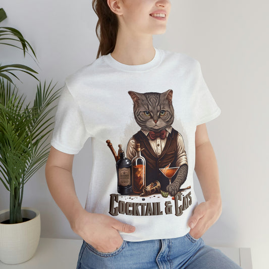Cocktail and Cats T-shirt