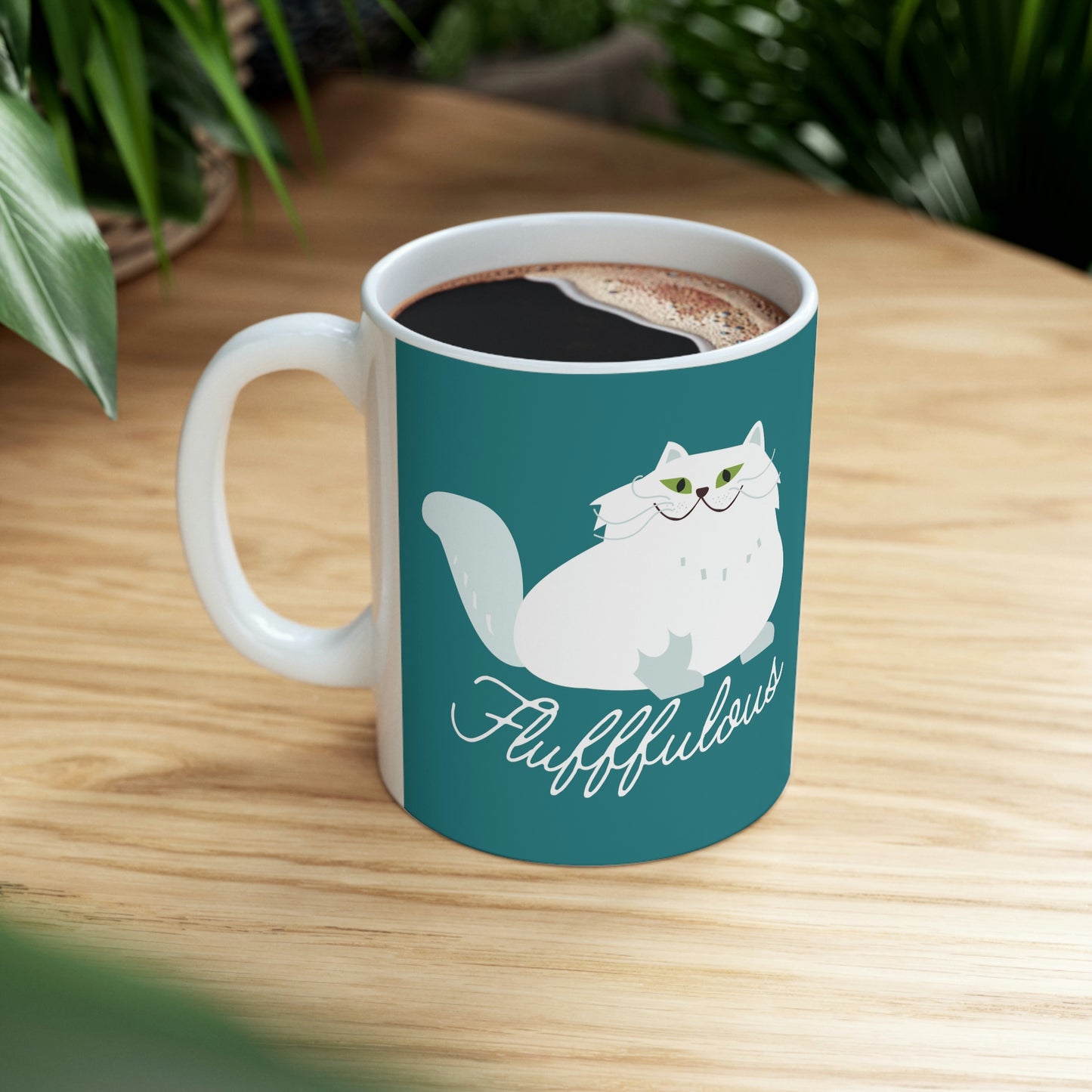 Fabulous Persian cat Ceramic Mug 11oz, cat lover gift, Persian cat mug, persian cat mom cup, cat coffee mug, funny cat mug, cat owner gift