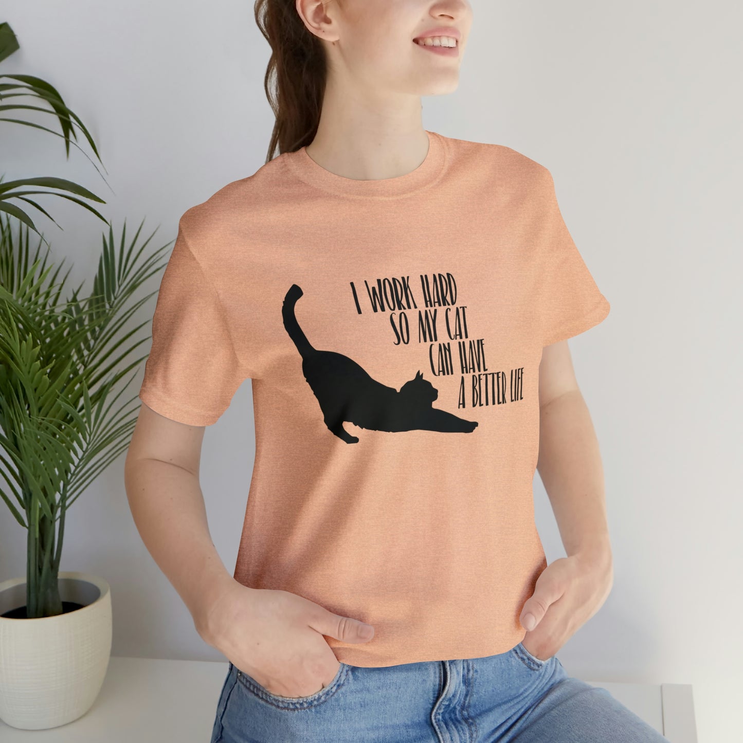 Cat owner quote T-shirt, cute cat shirt, cat quote tee, cat owner top, cat mom top, kawaii cat-themed shirt, Funny cat shirt, cat owner gift