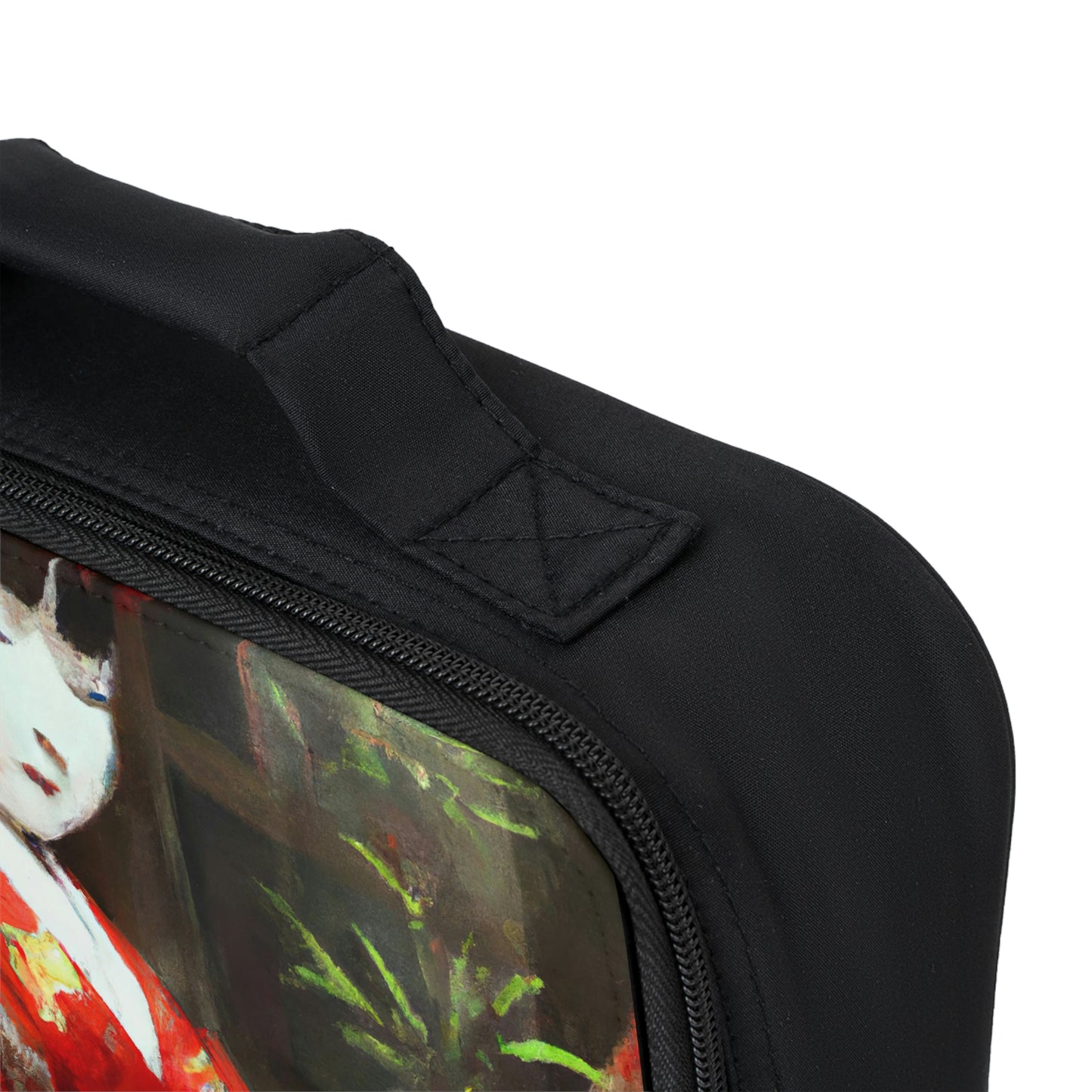 Geisha and cat Lunch Bag