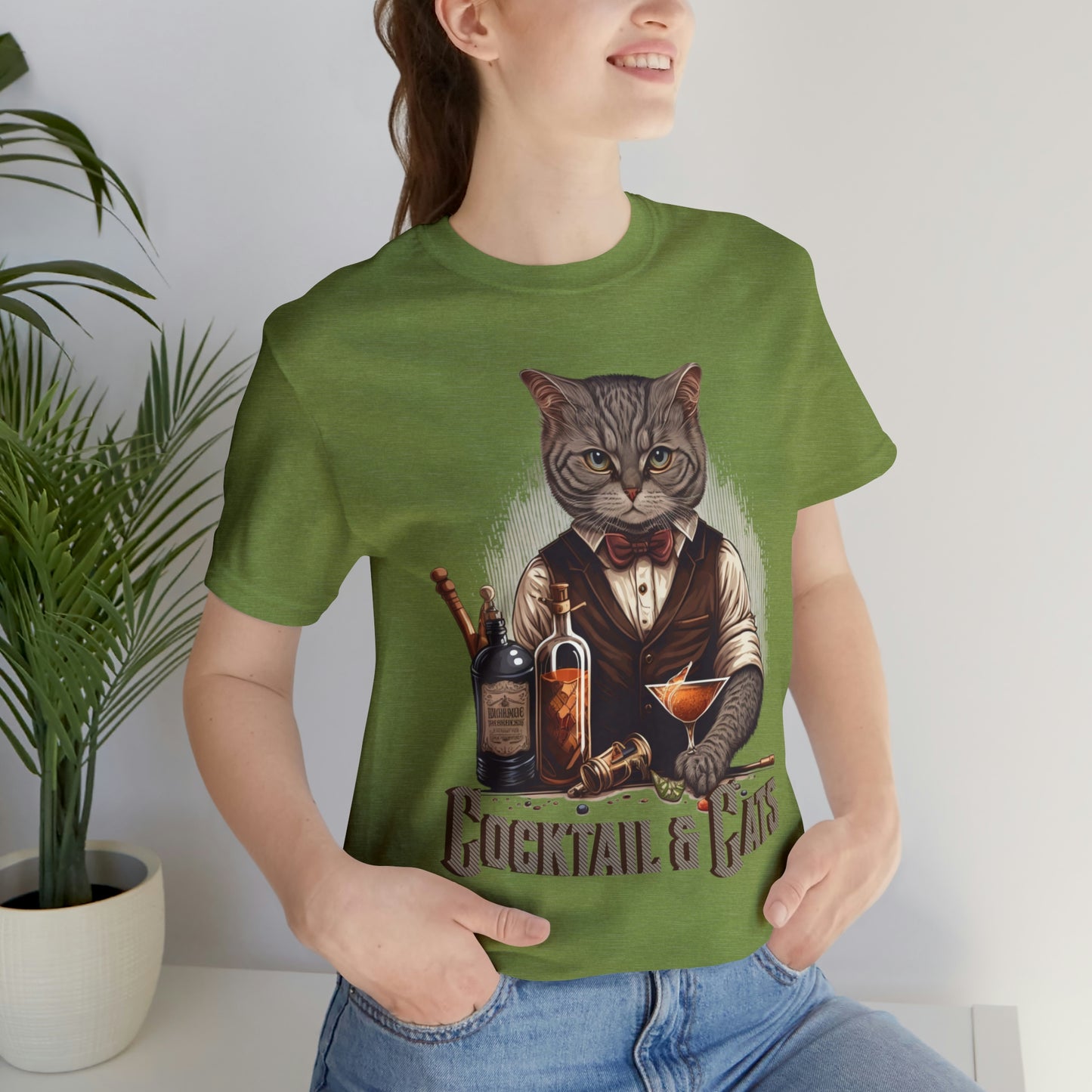 Cocktail and Cats T-shirt