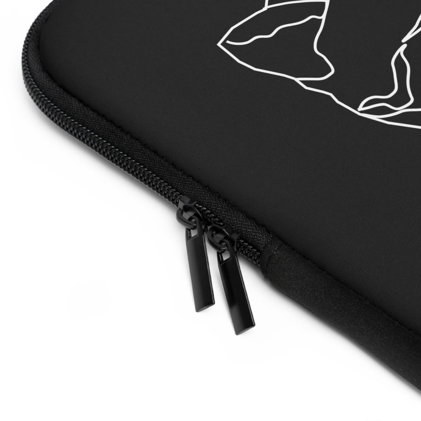 Minimalist Cat Laptop Sleeve