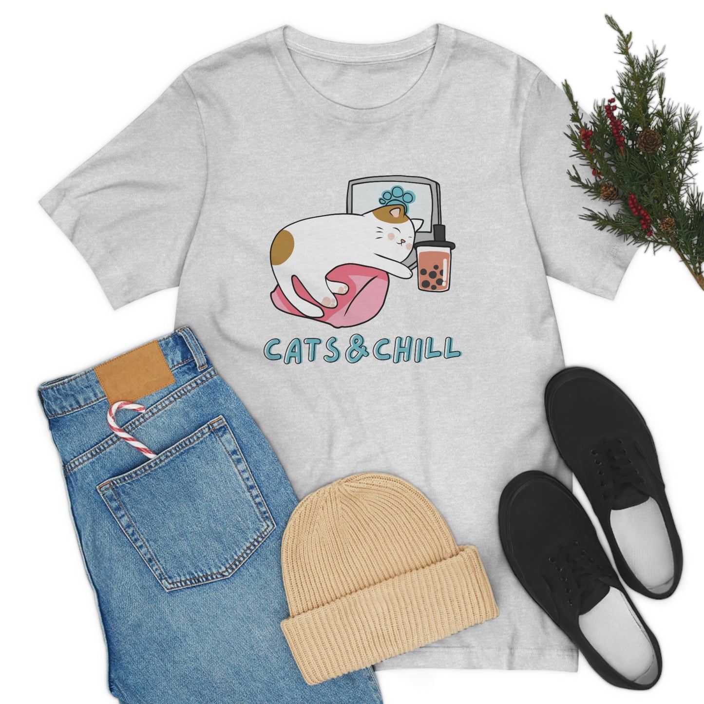 Cats and chill T-shirt
