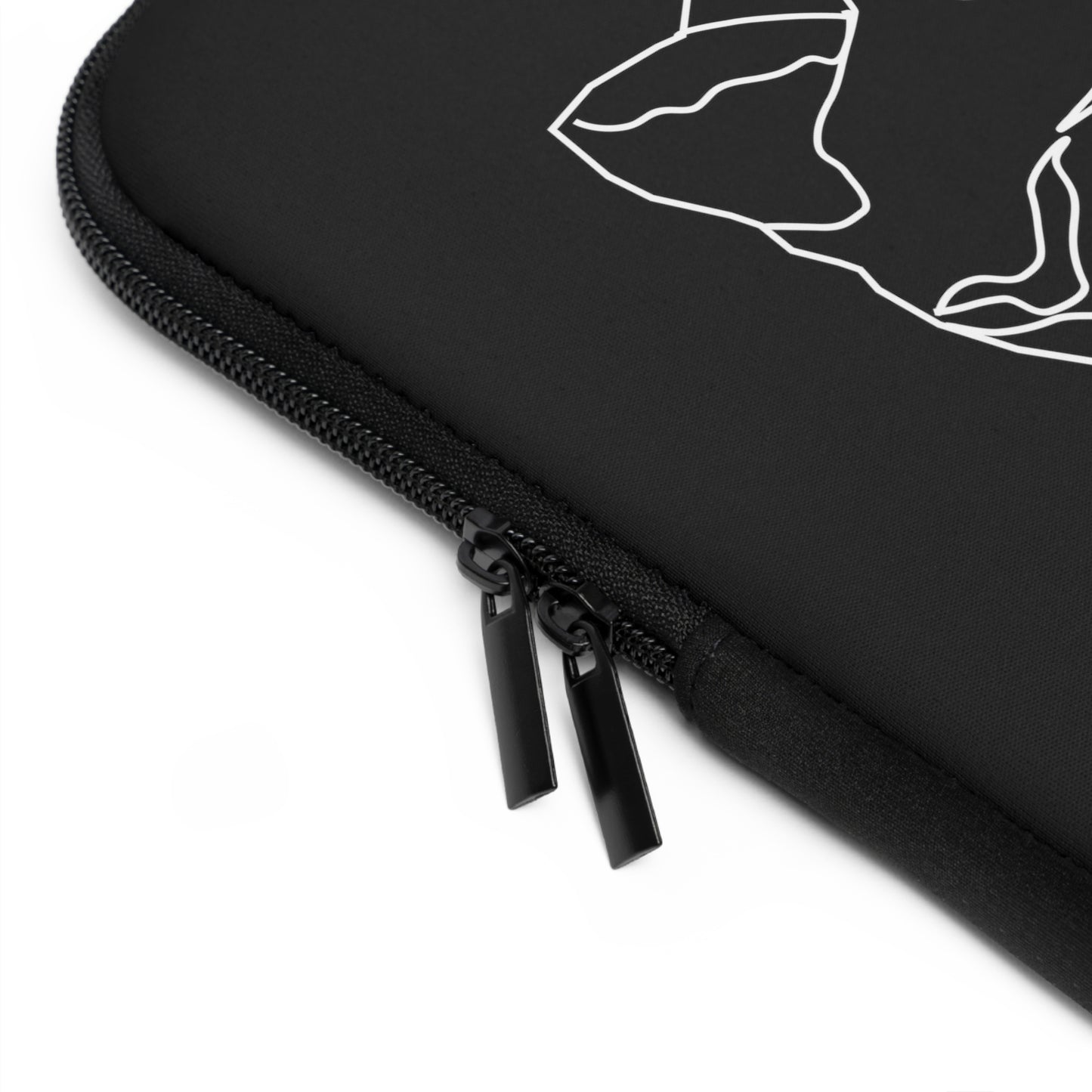 Minimalist Cat Laptop Sleeve