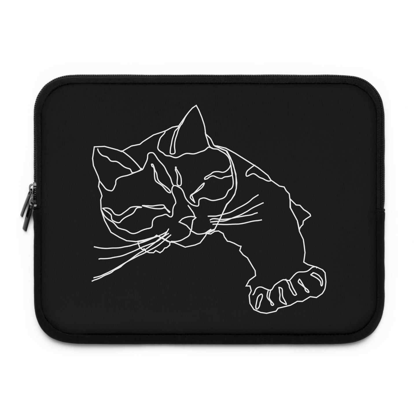 Minimalist Cat Laptop Sleeve