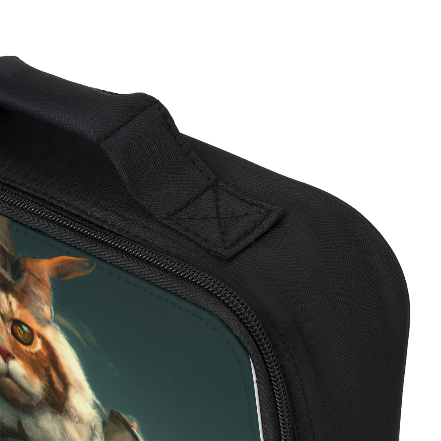 Steampunk Maine Coon cat Lunch Bag