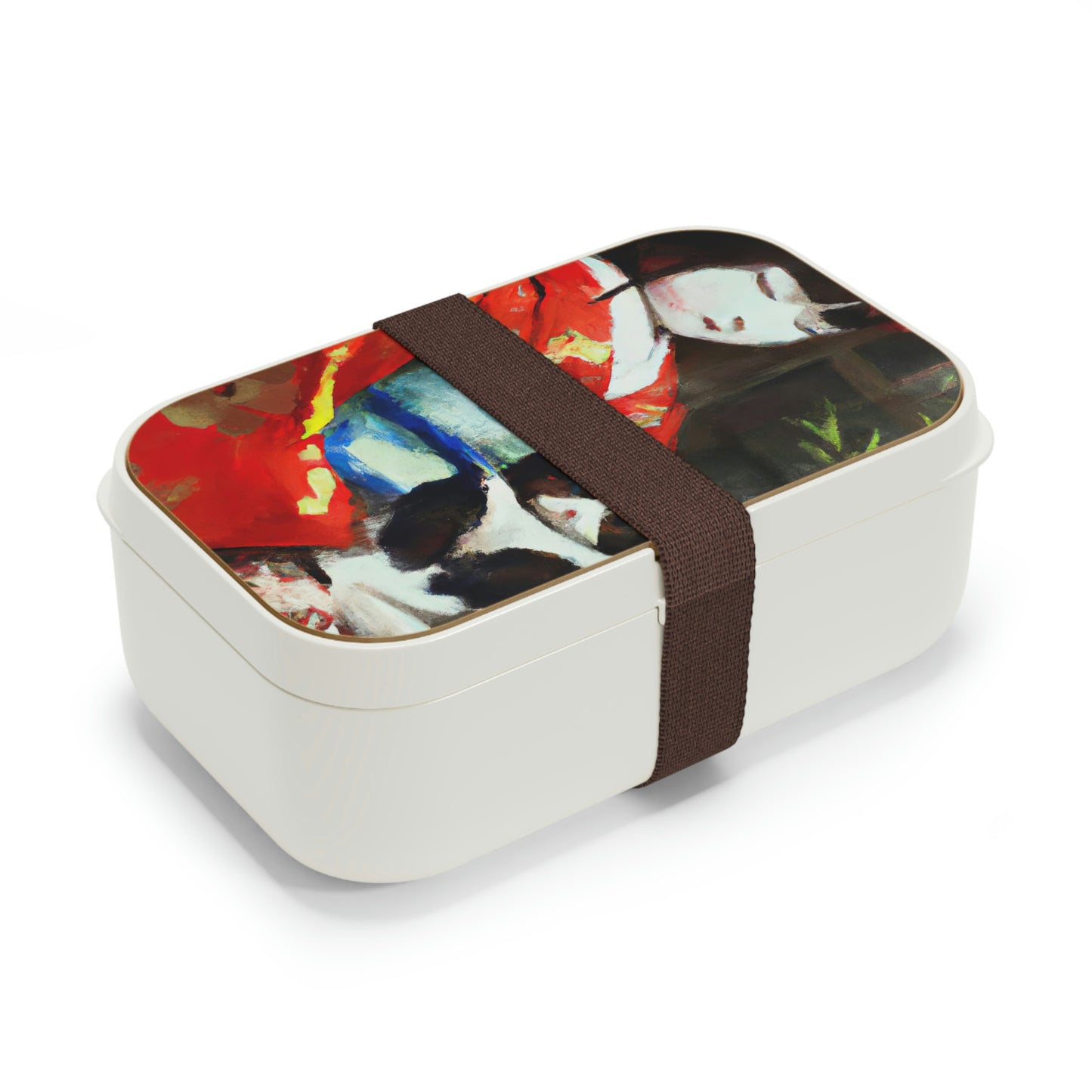 Geisha and cat Bento Lunch Box
