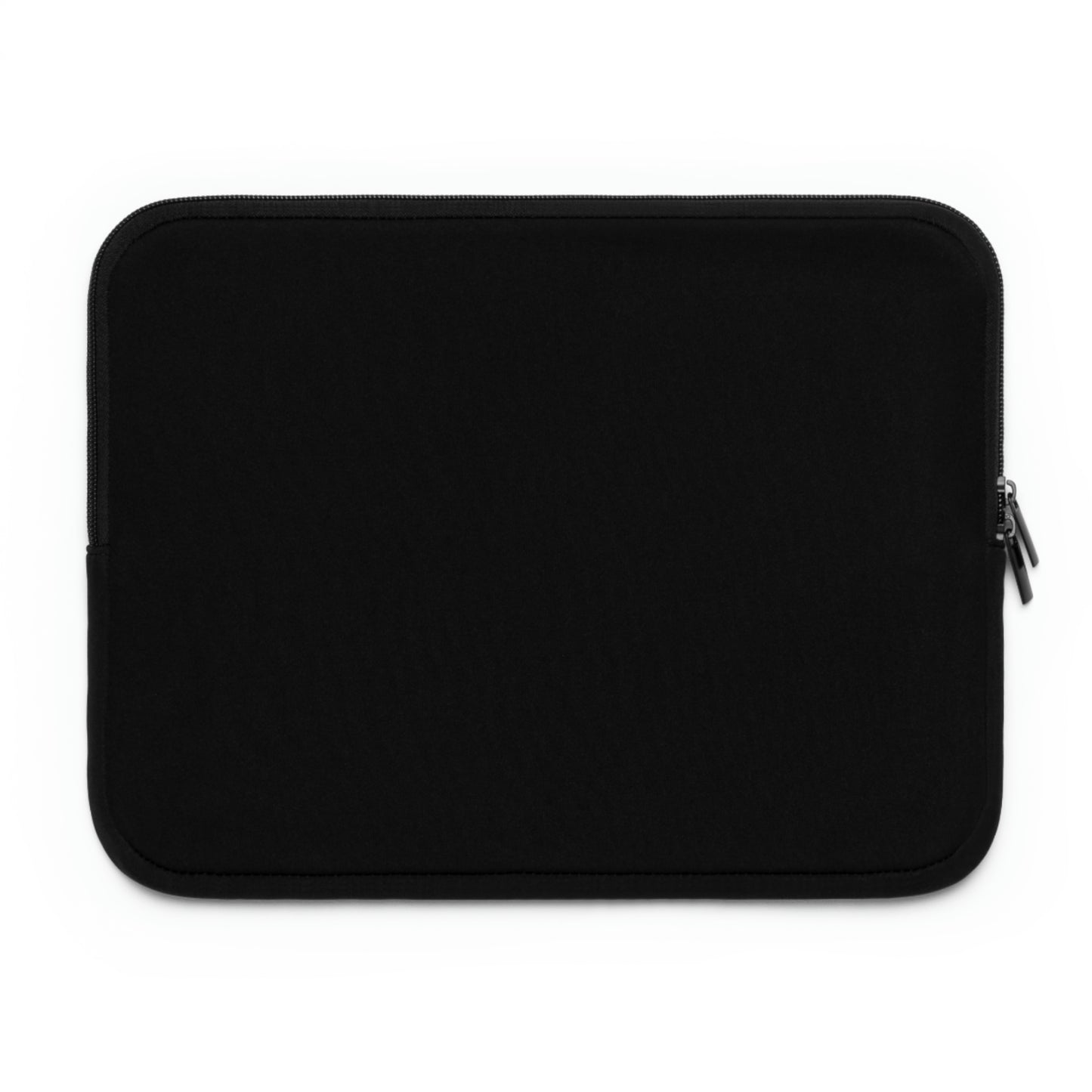 Checkered Funny Black Cat Laptop Sleeve