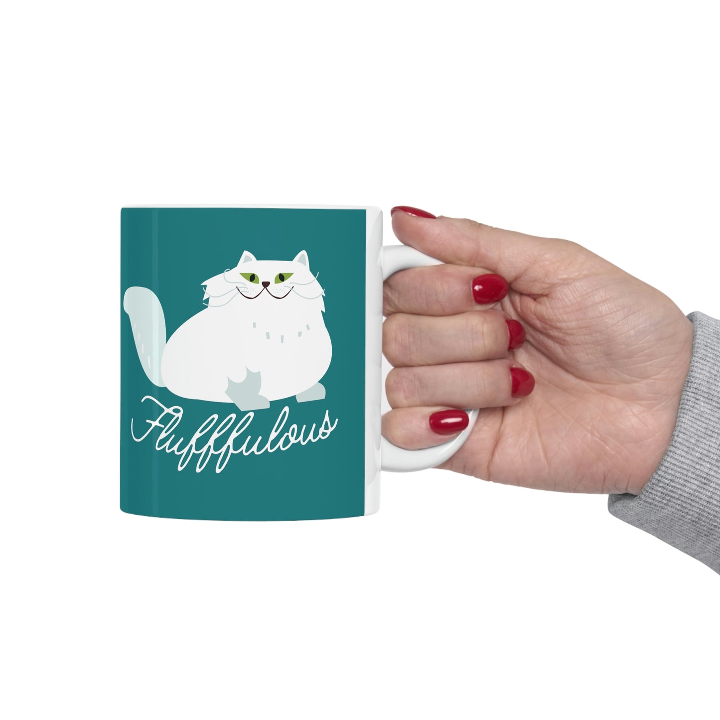 Fabulous Persian Cat Ceramic Mug 11oz