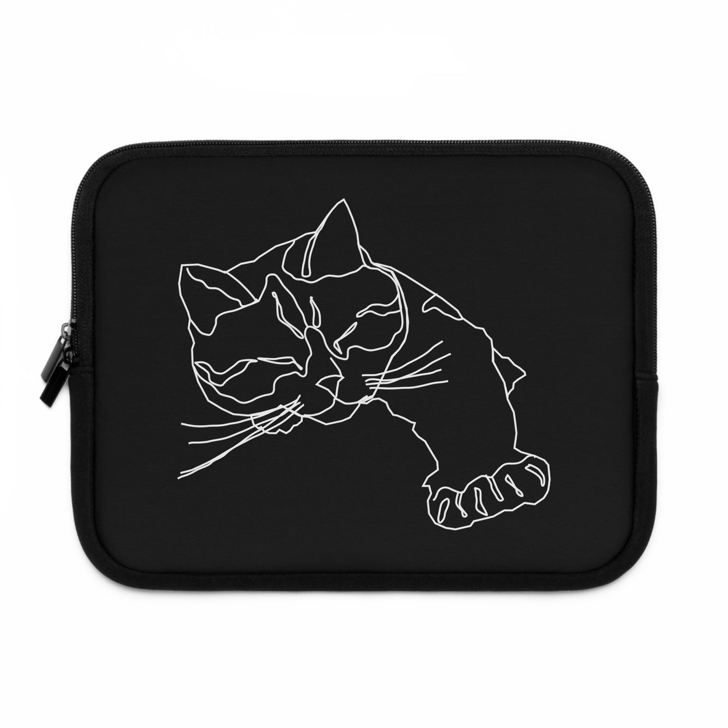 Minimalist Cat Laptop Sleeve