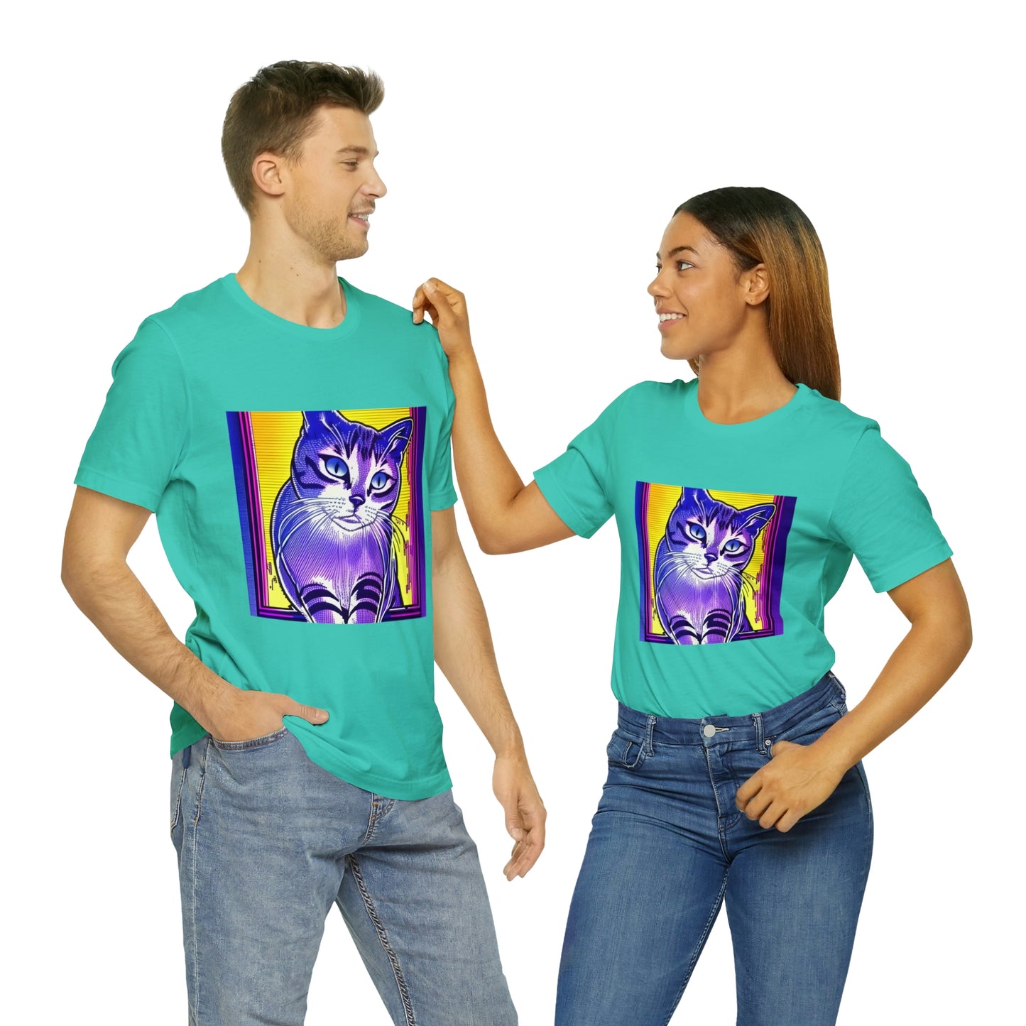 Cat Pop Art T-shirt