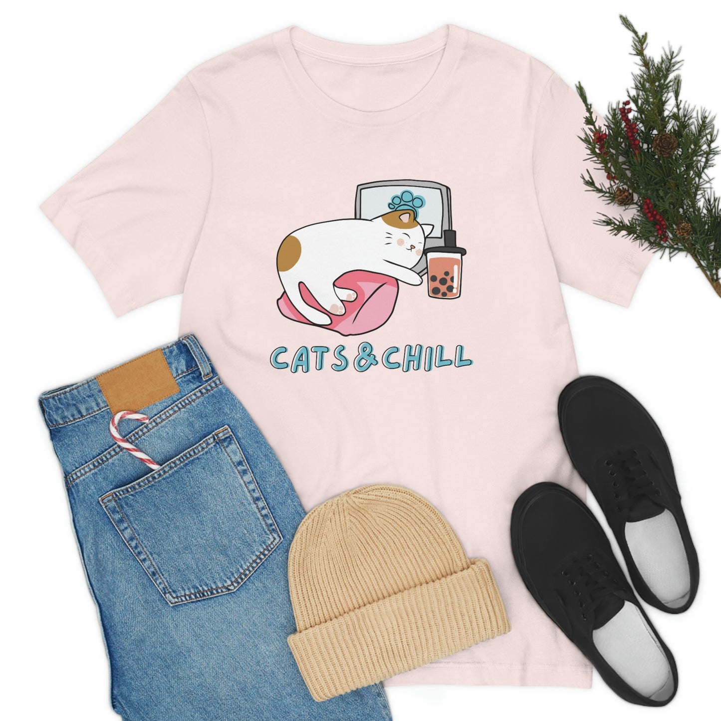 Cats and chill T-shirt