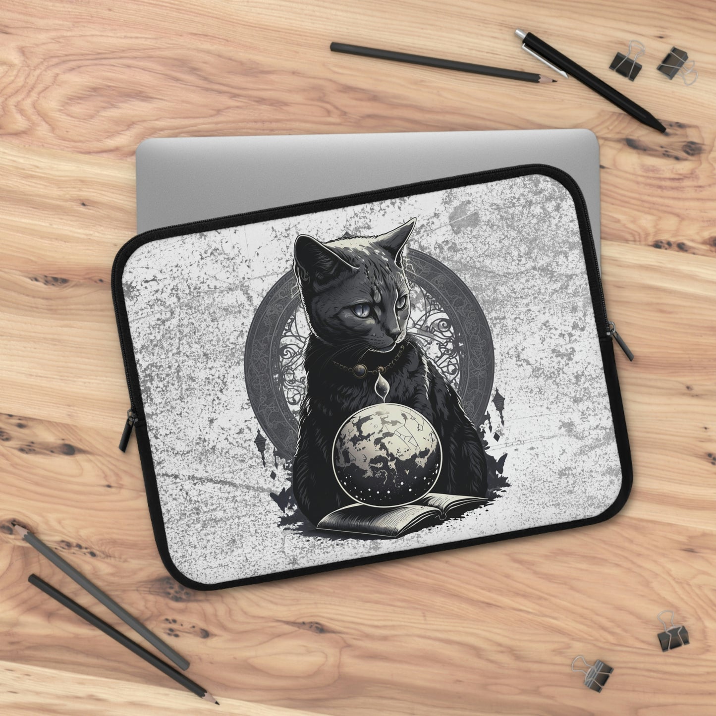 Cosmic Cat Laptop Sleeve